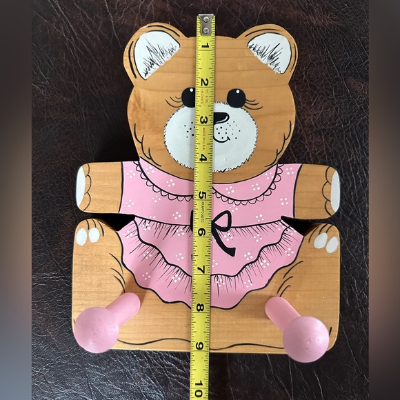 Cute Bear Peg Plaque - Picture 2 of 5